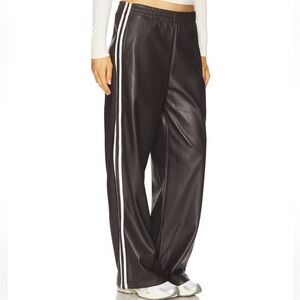 The Upside Vegan Leather Track Pants